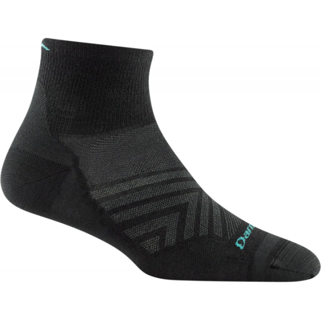 Darn Tough Run 1/4 Ultra-lightweight With Cushion Black