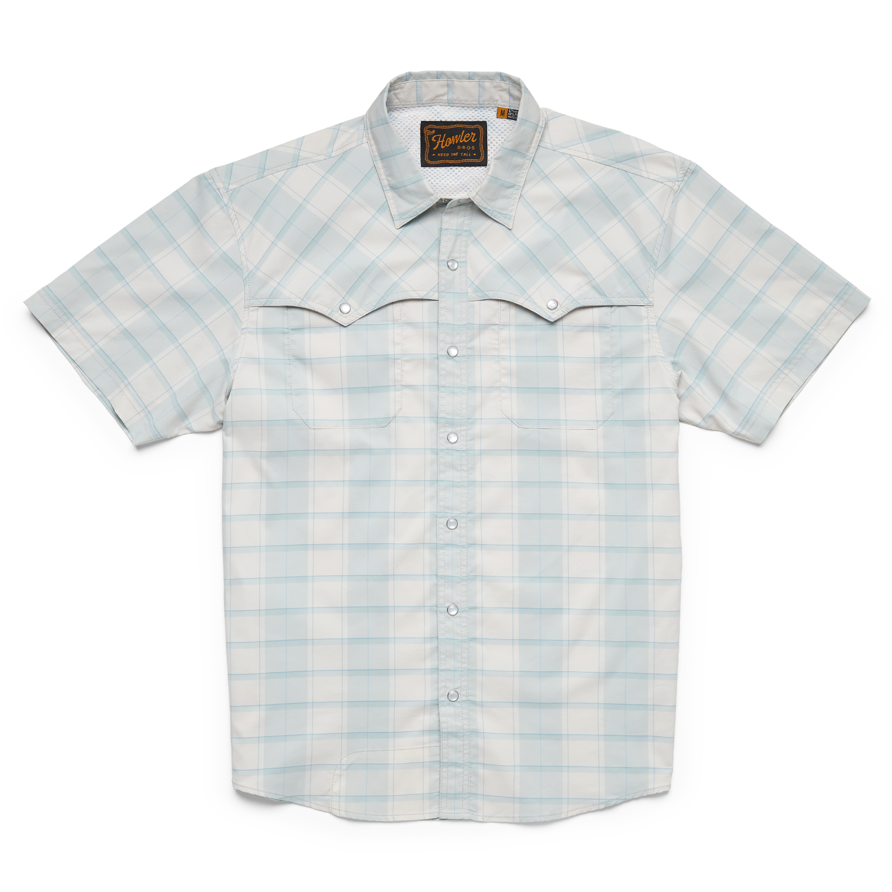 Howler Brothers Open Country Tech Shirt - Rancher Floral : Dark Slate Natural
