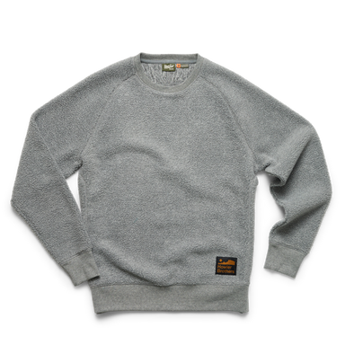 Howler Brothers Eleos Fleece Crewneck Grids / Antique Black
