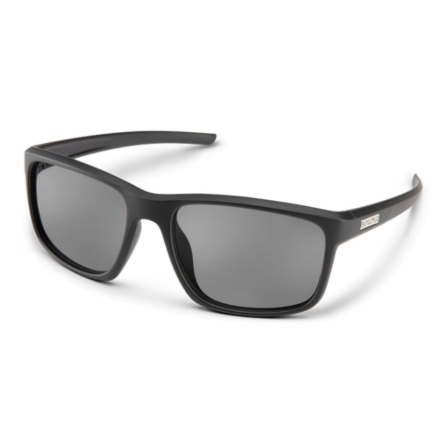 Suncloud Optics Respek Matte Black + Polarized Gray