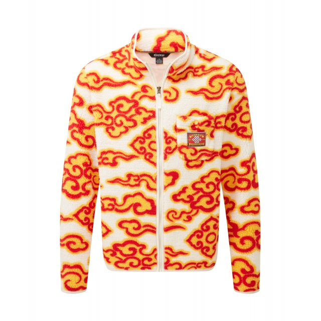 Sherpa Adventure Gear Unisex Tarcho Printed Full Zip Fleece - Unisex Peetho Cloud