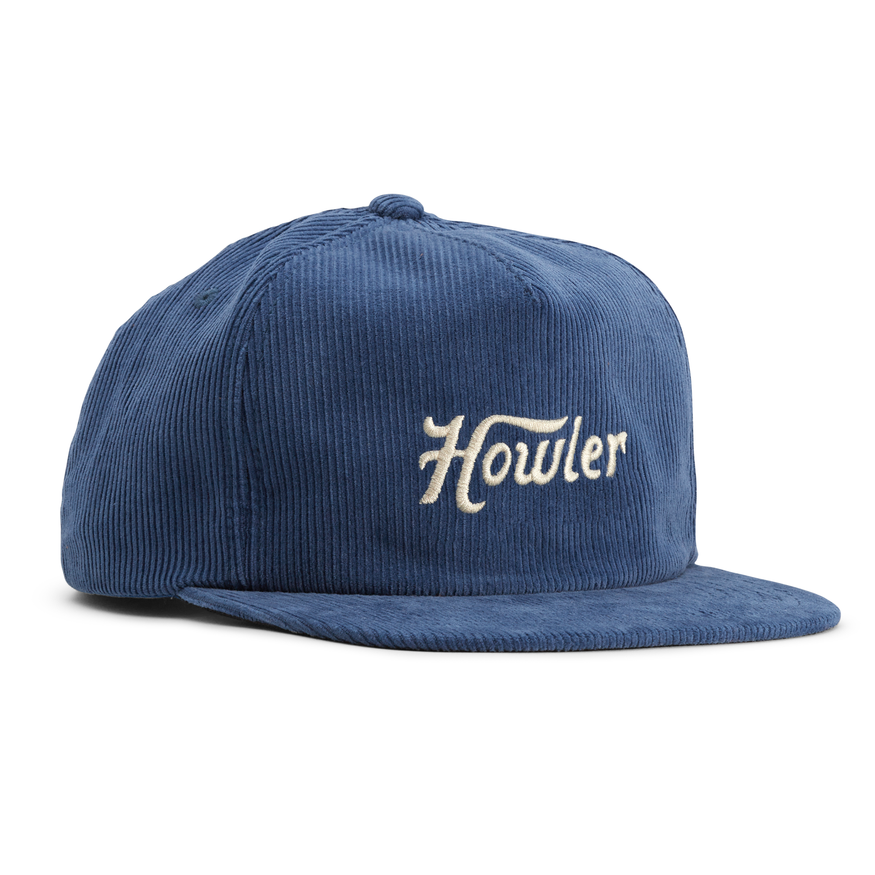 Howler Brothers Unstructured Snapback Hats - Osprey Prey : Black Twill Blue Corduroy
