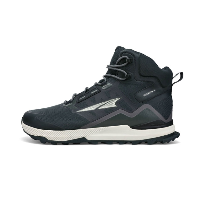 Altra Running Mens Lone Peak ALL-WTHR Mid 2 Black