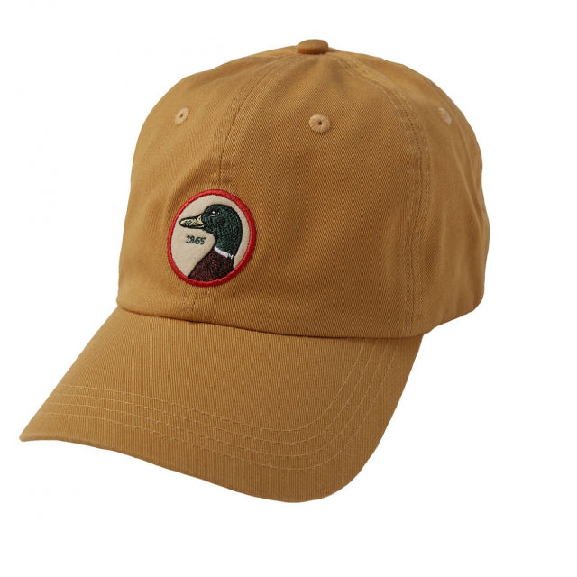 Duck Head Circle Patch Twill Hat Gold