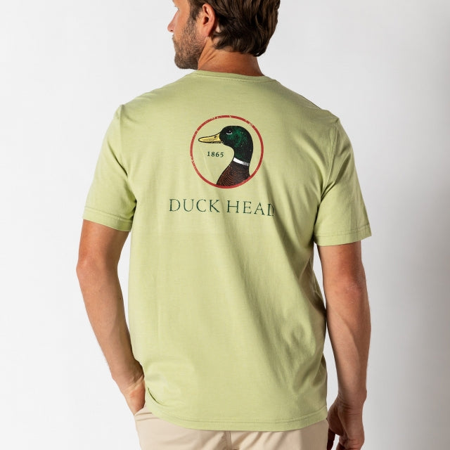 Duck Head Logo Short Sleeve T-shirt Winter Pear Heather