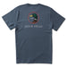Duck Head Logo Short Sleeve T-shirt Heather Navy