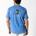 Duck Head Logo Short Sleeve T-shirt Lake Blue Heather
