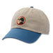 Duck Head Circle Patch Twill Hat River Blue