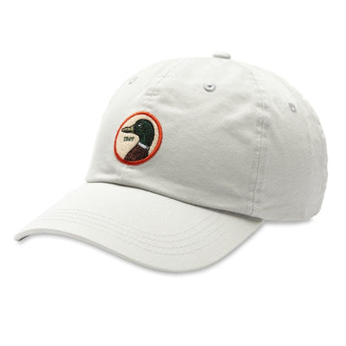 Duck Head Circle Patch Twill Hat Ash