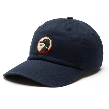 Duck Head Circle Patch Twill Hat Navy