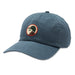 Duck Head Circle Patch Twill Hat Lake Blue