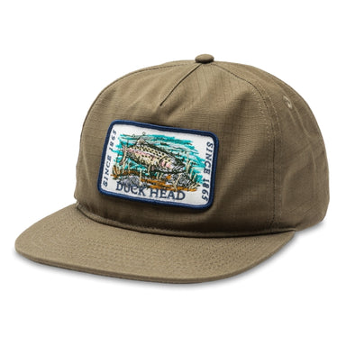 Duck Head Ripstop Unstructured 5-panel Hat - Deep Olive Deep Olive