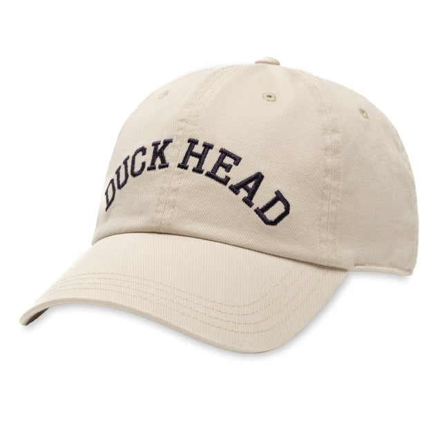 Duck Head Gold School Twill Hat Stone