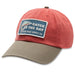 Duck Head Catch Of The Day Patch Cotton Twill Hat Rosewood