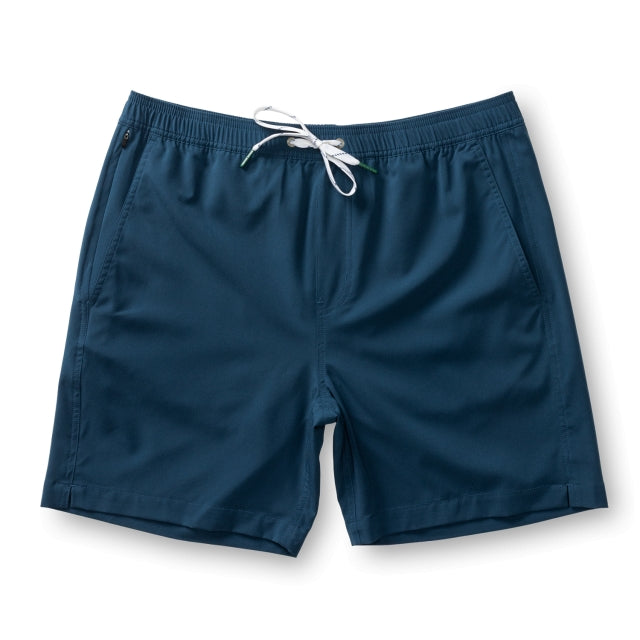 Duck Head 7" Rover Hybrid Performance Short Mallard Blue