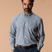 Duck Head Performance Poplin Sport Shirt Winstead Plaid - Stormy Teal