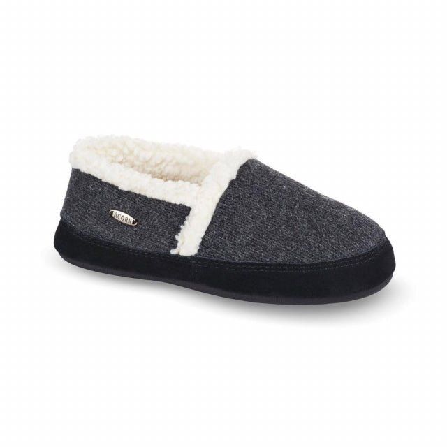 Acorn Acorn Moc Ragg Dark Chocolate Heather Ragg Wool