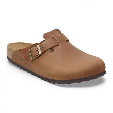 Birkenstock Boston Oiled Leather Cognac