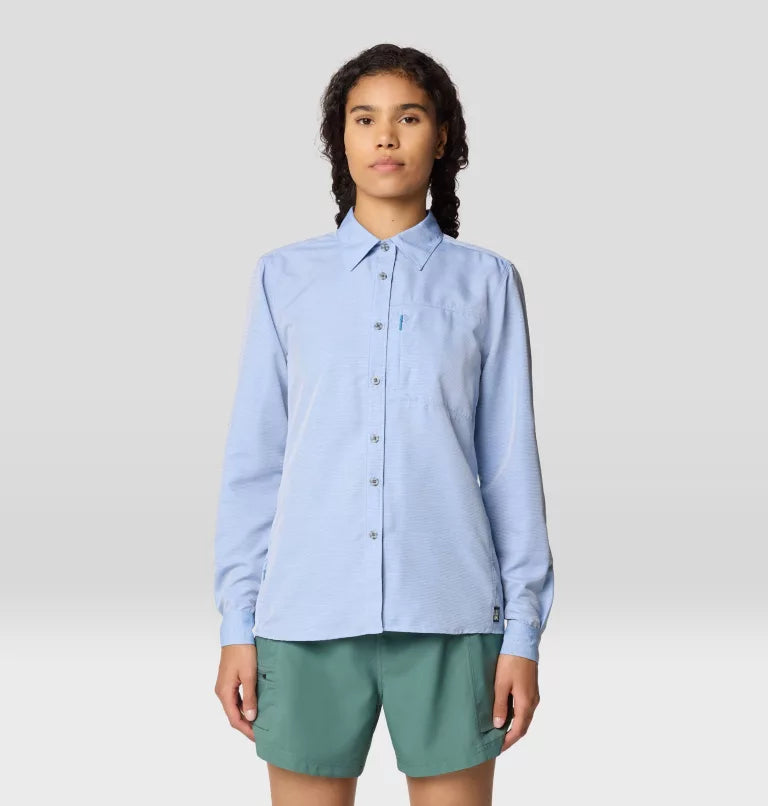 Mountain Hardwear Canyon Long Sleeve Best Coast Blue