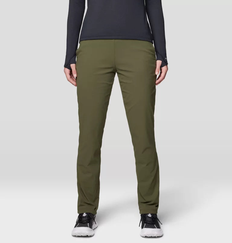 Mountain Hardwear Womens Dynama Lined Pant Green