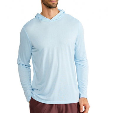 Free Fly Apparel Bamboo Lightweight Hoodie Blue Bird