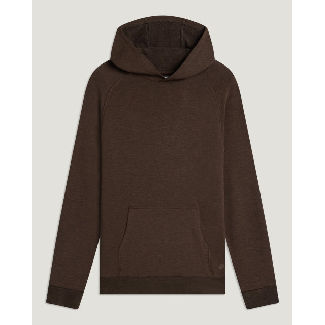 Free Fly Apparel Bamboo Lightweight Fleece Hoodie Heather Dark Brown