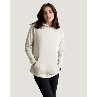 Free Fly Apparel Bamboo Lightweight Fleece Hoodie Off White Heather