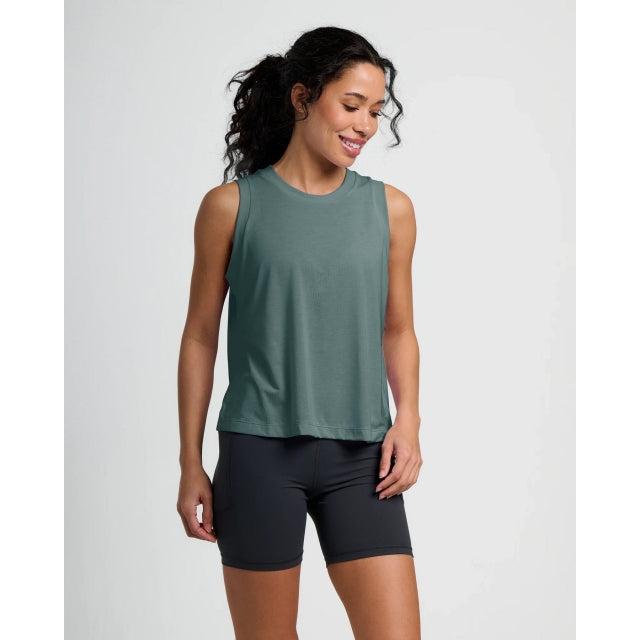 Free Fly Apparel Elevate Lightweight Tank Stormy Sea