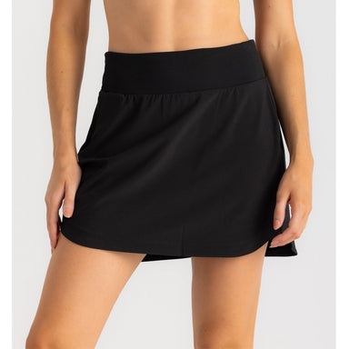 Free Fly Apparel Women's Bamboo-Lined Active Breeze Skort - Long Black