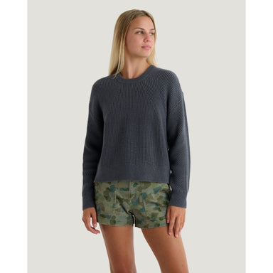 Free Fly Apparel Coastloom Crew Sweater Storm Cloud