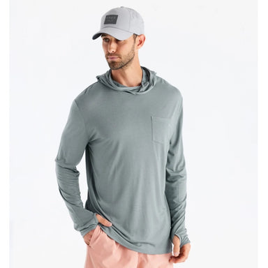 Free Fly Apparel Bamboo Lightweight Hoodie Slate
