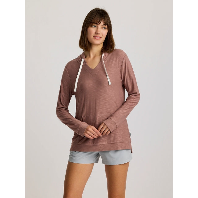 Free Fly Apparel Bamboo Slub Hoodie Fig