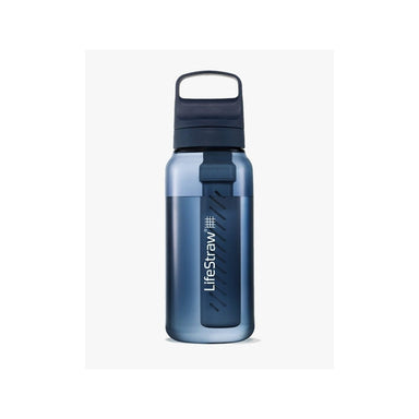 Lifestraw Go Series Water Bottle With Filter; 1l Aegean Sea