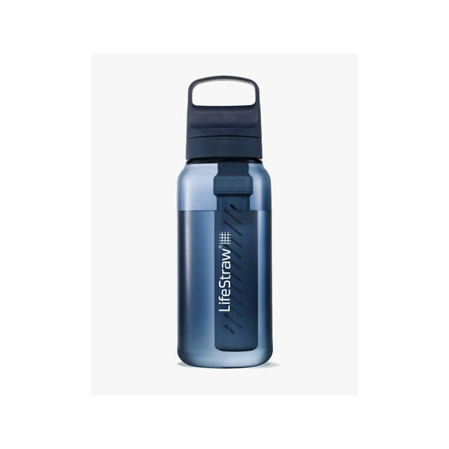 Lifestraw Go Series Water Bottle With Filter; 1l Aegean Sea
