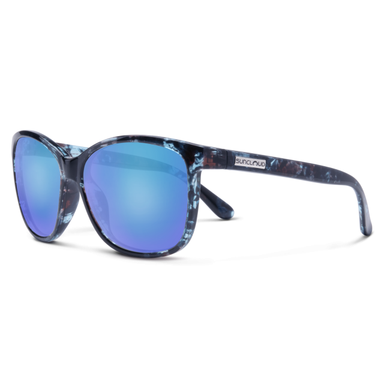 Suncloud Optics Sashay Blue Tortoise | Polarized Blue Mirror