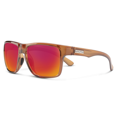 Suncloud Optics Rambler Crystal Amber | Polar Red Mirror