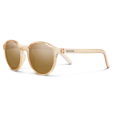Suncloud Optics Low Key Crystal Peach + Polarized Brown