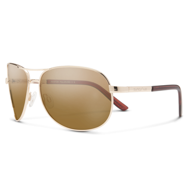 Suncloud Optics Aviator Gold + Polarized Brown