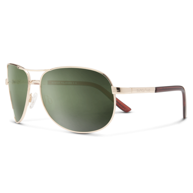 Suncloud Optics Aviator Gold | Polar Gray Green