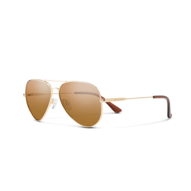 Suncloud Optics Hard Deck Gold | Polarized Brown
