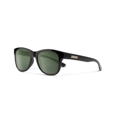 Suncloud Optics Leeway Black | Polarized Gray Green