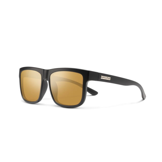 Suncloud Optics Quiver Matte Yellow Tortoise | Polarized Gray Green