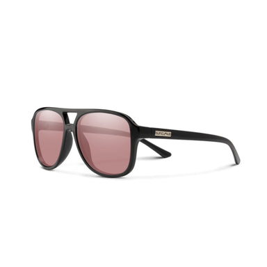 Suncloud Optics Sandy Black | Polarized Low Light Rose