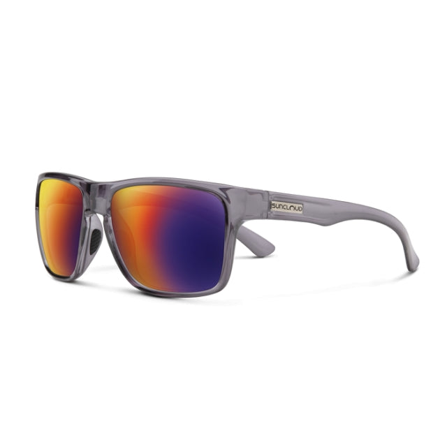 Suncloud Optics Rambler Transparent Gray - Polarized Plasma Mirror