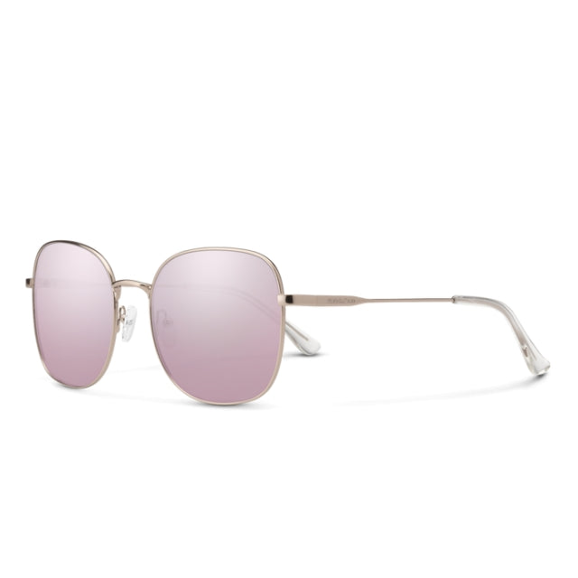 Suncloud Optics Beverly Rose Gold - Polarized Pink Gold Mirror