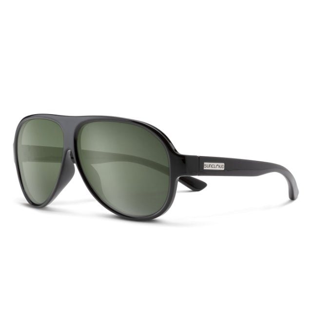 Suncloud Optics Rooney Black - Polarized Gray Green