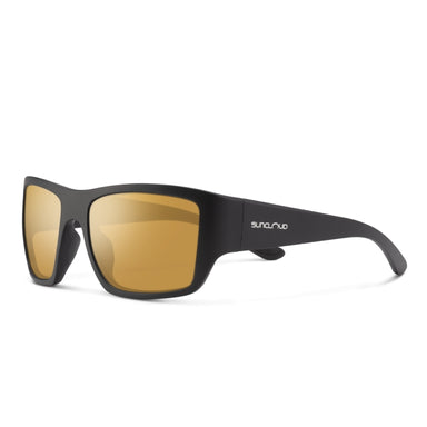 Suncloud Optics Sculpin Matte Black | Polarized Sienna Mirror