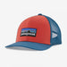 Patagonia Kid's Trucker Hat P-6 Logo: Sumac Red