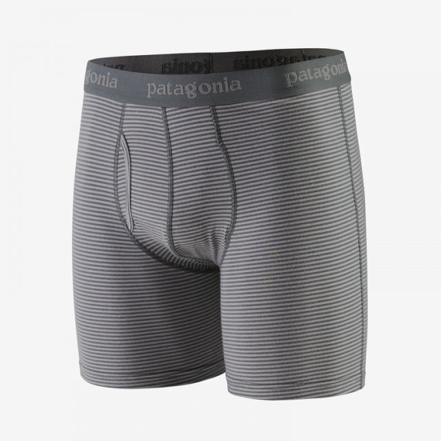 Patagonia Men's Essential Boxer Briefs - 6 in. Fathom: Forge Grey