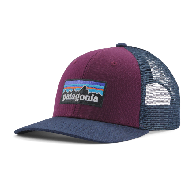Patagonia P-6 Logo Trucker Hat Night Plum